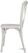 Bolero Manhattan Kruisrugleuning Resin Stoelen Limewash (Verpakking van 4) - HW280 2