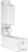 Jantex JB777 enkele douchedispenser wit 3