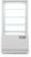 Gekoelde display kast | wit | 68L-89cm(h) l anti-condens | Arktic 233634