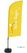 Syna Beach Flag Alu Wind Complete Set Verse Sap Nederlands ECO Printmateriaal - BFAW310-WT21-I101ECO