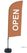 Syna Beach Flag Alu Wind Complete Set Open Bruin Engels - BFAW310-WT21-I59