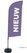 Syna Beach Flag Alu Wind Complete Set Nieuw Paars Nederlands - BFAW310-WT21-I88