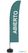 Syna Beach Flag Budget Wind Complete Set Open Groen Spaans - BFBL-WT21-17-I137