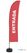 Syna Beach Flag Budget Wind Complete Set Ingang Rood Spaans ECO Printmateriaal - BFBL-WT21-17-I169ECO