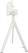 Essentials Infinity Tripod Tafelonderstel Laag Wit - 14002