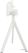 Essentials Infinity Tripod Terrastafel Wit Frame + Riverwashed Wood HPL 70 cm - 140021470 2