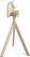 Essentials Infinity Tripod Terrastafel Zand Frame + Moonstone HPL 70x70 cm - 140031377 2