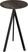 Essentials Infinity Tripod Statafel Zwart Frame + Riverwashed Wood HPL 70 cm - 140041470
