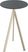 Essentials Infinity Tripod Statafel Zand Frame + Zwart HPL 70 cm - 140061070