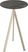 Essentials Infinity Tripod Statafel Zand Frame + Galaxy Marble HPL 70 cm - 140061570