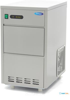 Maxima IJsblokjesmachine - 24 Kg/Dag - Holle IJsblokjes - Watergekoeld - 09300123