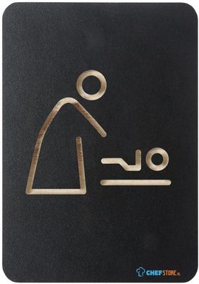 Europel Pictogram Teken Baby Zwart - HU475