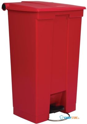 Rubbermaid Step-On Pedaalemmer Rood 87L - Rubbermaid L629