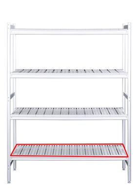 SARO Aluminium Plank met Kunststof Roosters 475x1682mm - 480-1130 1
