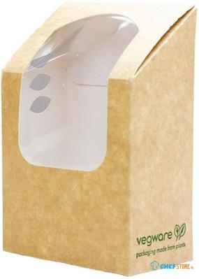 Vegware composteerbare tortilladozen met PLA-venster | CL705