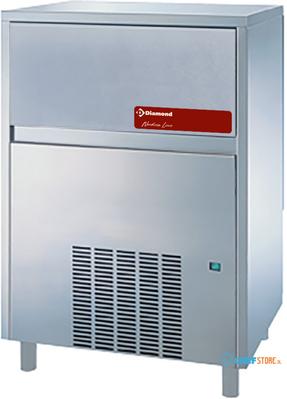 Diamond Vlakke ijsblokjesmachine 105 kg, met reserve - LUCHT | ICEV250A 1