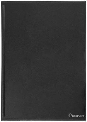 Olympia menumap A5 zwart voor 2 pagina's | E219