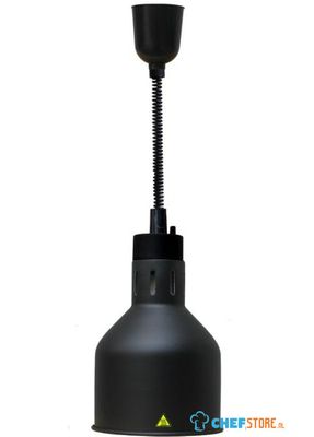 Warmhoudlamp Chefs Heat-01 Zwart | Combisteel | 7455.1800 1