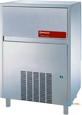 Diamond Vlakke ijsblokjesmachine 105 kg, met reserve - LUCHT | ICEV250A 1