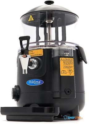 Maxima Warme Chocolademelk Dispenser – 5 L – Zwart - 09504001