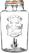 Kilner Clip Top Drankdispenser 5 Liter - CJ127
