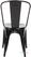 Bolero Stalen Stoel Zwart (4 Stuks) - Bolero GL331 7