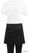 Whites Korte Sloof Zwart, Whites Chefs Clothing B131