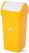 Afvalbak met schommeldeksel | geel | Scott Young | CC080 3