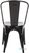 Bolero Stalen Stoel Zwart (4 Stuks) - Bolero GL331 7