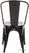 Bolero Stalen Stoel Zwart (4 Stuks) - Bolero GL331 10