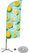 Syna Beach Flag Alu Wind Complete Set Smoothies Citroen Kruisvoet - BFAW310-CB30-WB-I76