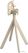 Essentials Infinity Terrastafel Zand Frame + Zwart HPL 70 cm - 120031070 2