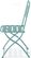 Essentials Breeze Bistro Klapstoel Metaal Blauw - 50824 2