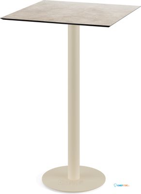 Urban Statafel Zand Frame + Moonstone HPL 70x70 cm - Essentials 130061377