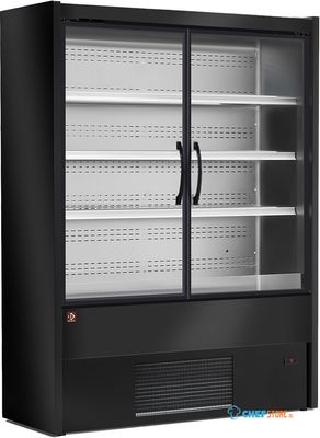 Diamond Gekoeld Wandmeubel Zwenkdeuren ZWART - MD07/B5-R2P 1