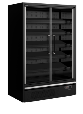 TEFCOLD Multideckkoeler, Supermarkt - GALAXY+ GP14FGD BLACK