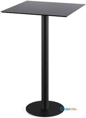 Urban Statafel Zwart Frame + Zwart HPL 70x70 cm - Essentials 130041077 1