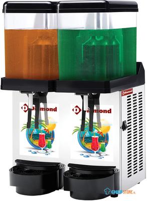 Gekoelde Drank-Verdeler,  2x 12 Lt. - Diamond DD12/2B-R2 1