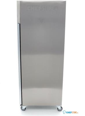 Maxima Koelkast - 700 L - 3 Verstelbare Roosters (2/1 GN) - RVS - met Glazen Deur - 09400031