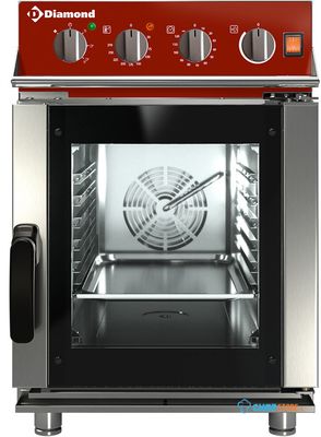 Diamond FVS6-423/CMC Elektrische oven stoom/convectieoven, 6x GN 2/3 mechanisch