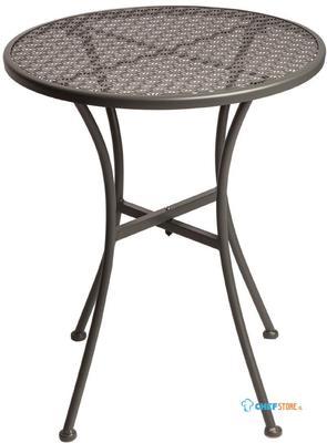Bolero ronde stalen bistro tafel grijs 60cm | GG703