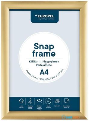 Europel Kliklijst A4 25mm Goud - HU448