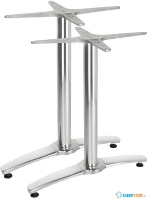 Bolero dubbele aluminium tafelpoot | GH985