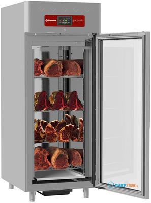 Rijpingskast Dry Aging Voor Vlees 850 Liter Geforceerd, 1 Glazen Deur 20x Gn 2/1, Diamond Al4s/fgc 1
