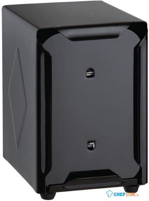 Olympia RVS servettendispenser zwart | CN753