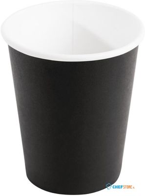 Fiesta Hot Cups enkelwandig zwart 23cl x1000 | GF040