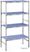 Tournus lijnrek met 4 schappen 40x129cm | GM603