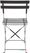 Bolero Stalen Tuinset Zwart (tafel en Twee Stoelen) - SA658 5