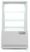 Gekoelde display kast | wit | 58L-82cm(h) l anti-condens | Arktic 233610