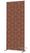 Syna Scheidingswand Textiel Deco 85-200 Dubbelzijdig Hexagon Roest ECO - ZBSLIM085-200-DSI17ECO